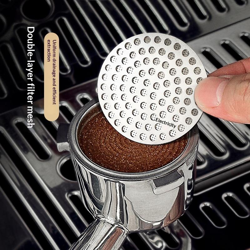 51/53/58mm Reusable Coffee Puc - Puck Screen Mesh ulasan dan harga