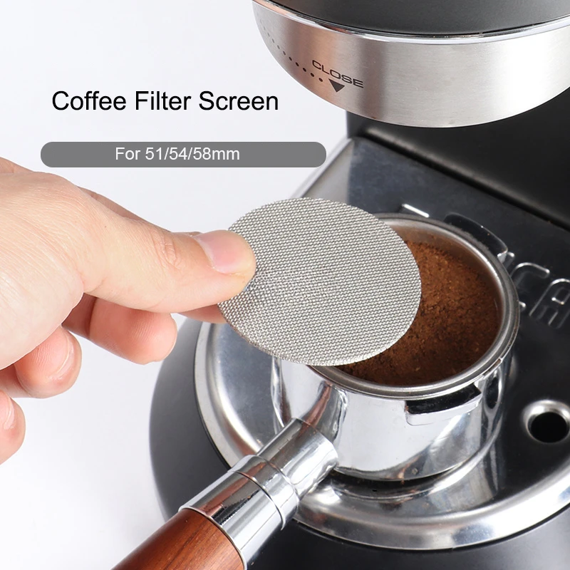 51/53/58mm Reusable Coffee Fil - Puck Screen Mesh ulasan dan harga