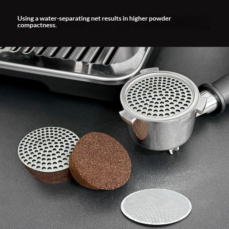 51/53/58mm Reusable Coffee Puc - Puck Screen Mesh ulasan dan harga