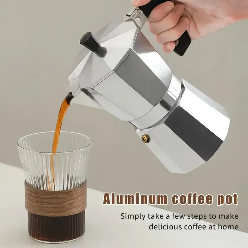 Classic Aluminum Moka Pot 50-3 - Coffee Equipment Espresso ulasan dan harga