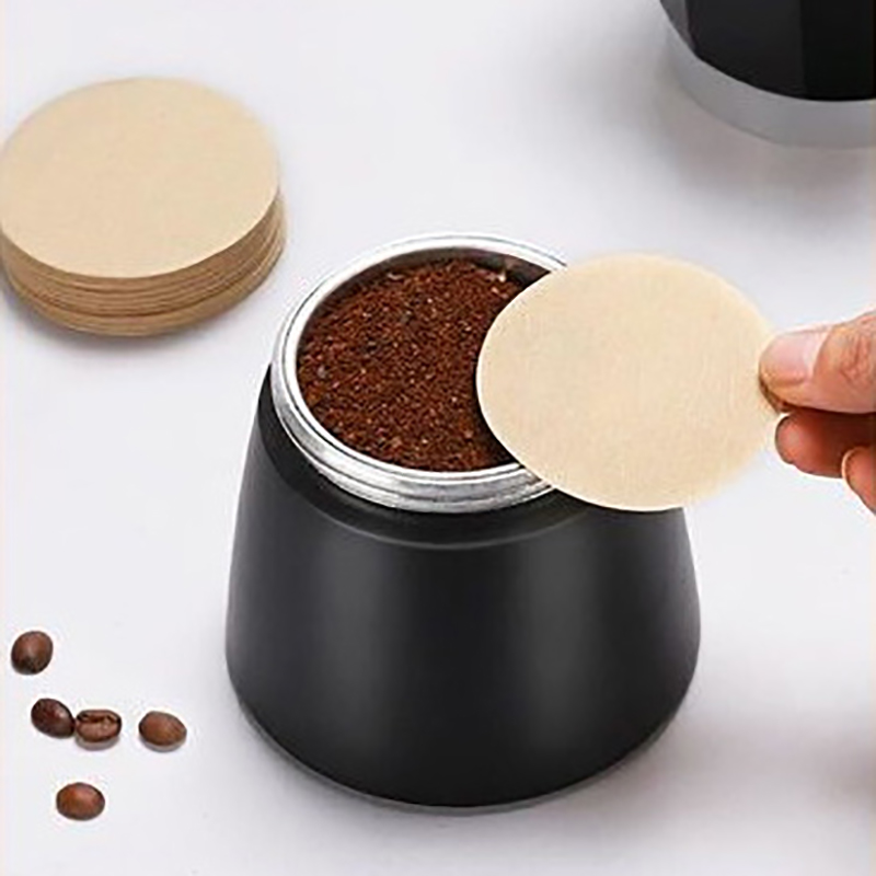 100Pcs Round Coffee Filter Pap - Coffee Equipment Espresso ulasan dan harga